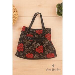 Vera Bradley Vintage Jacquard Rose Purse